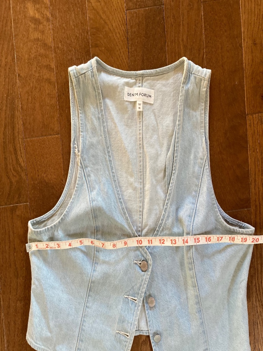 Denim vest